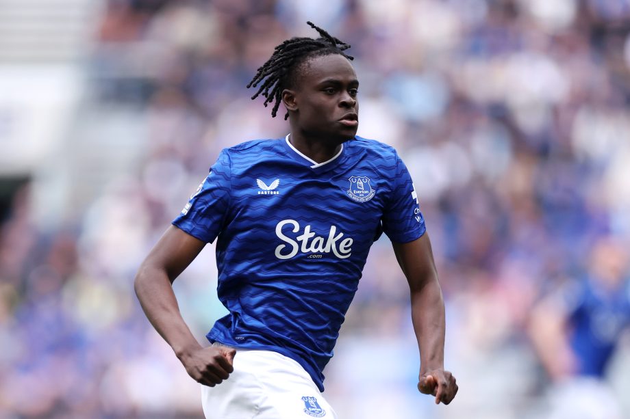 Tyrique George on loan at Everton from Chelsea
