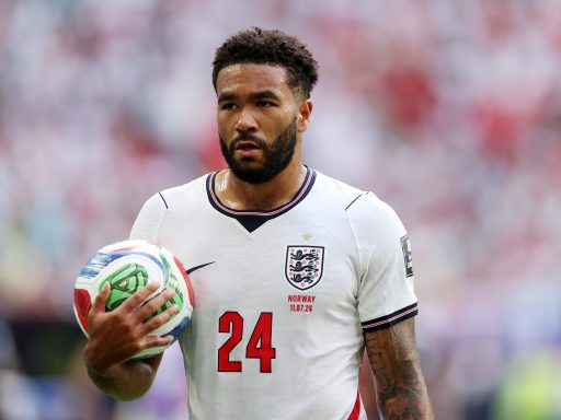 Reece James of England during the FIFA World Cup 2026 Quarter Final match between Norway and England