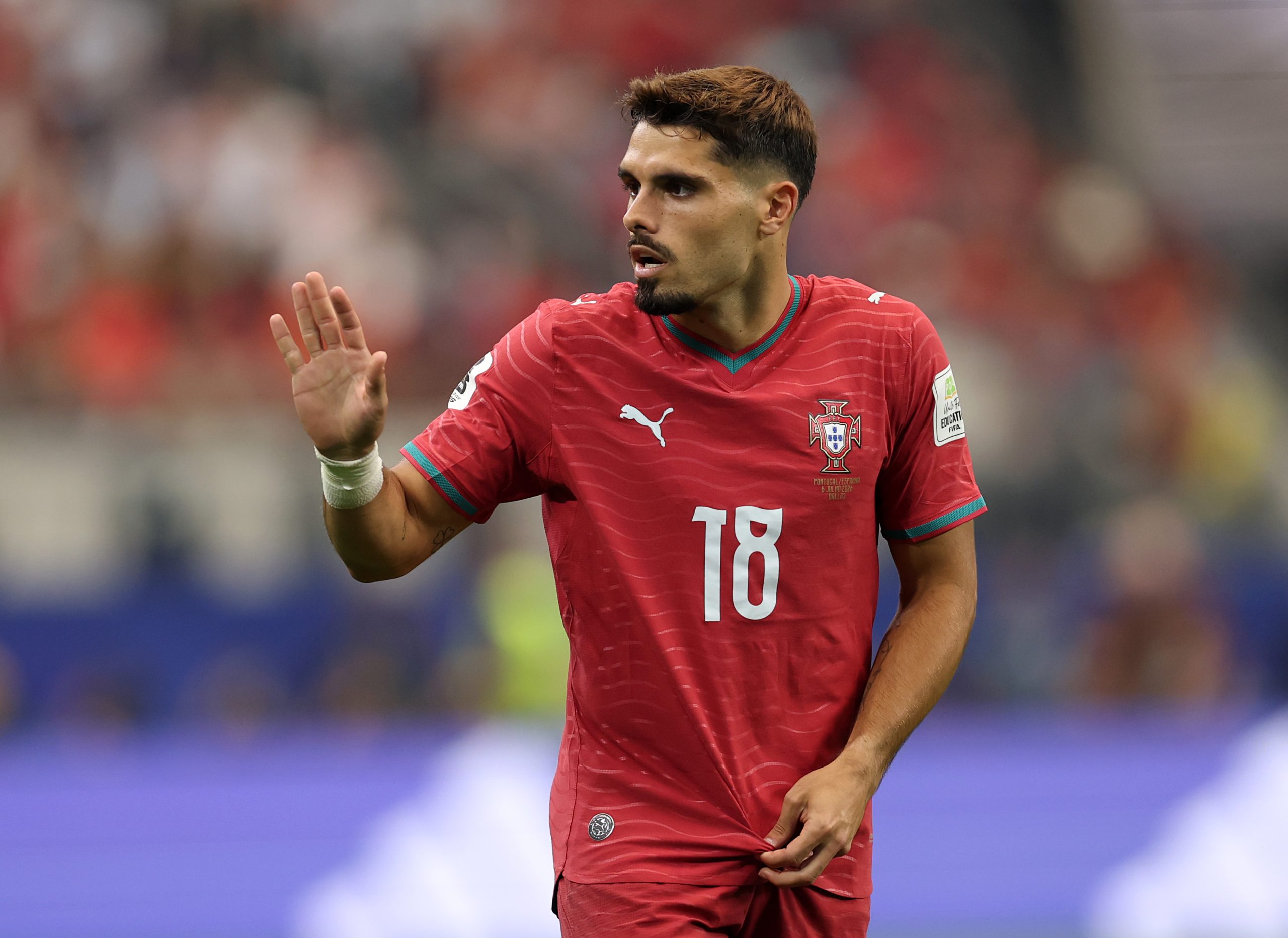 Pedro Neto of Portugal during the FIFA World Cup 2026 Pedro Neto of Portugal during the FIFA World Cup 2026