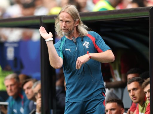 Coach Austin MacPhee of Portugal gestures during the FIFA World Cup 2026