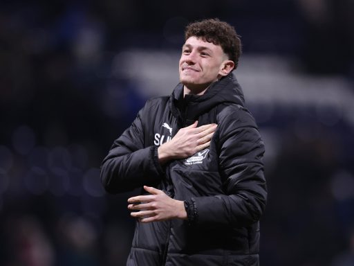 Harrison Bettoni of Wigan Athletic celebrates