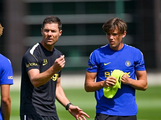 reggie walsh xabi alonso chelsea training