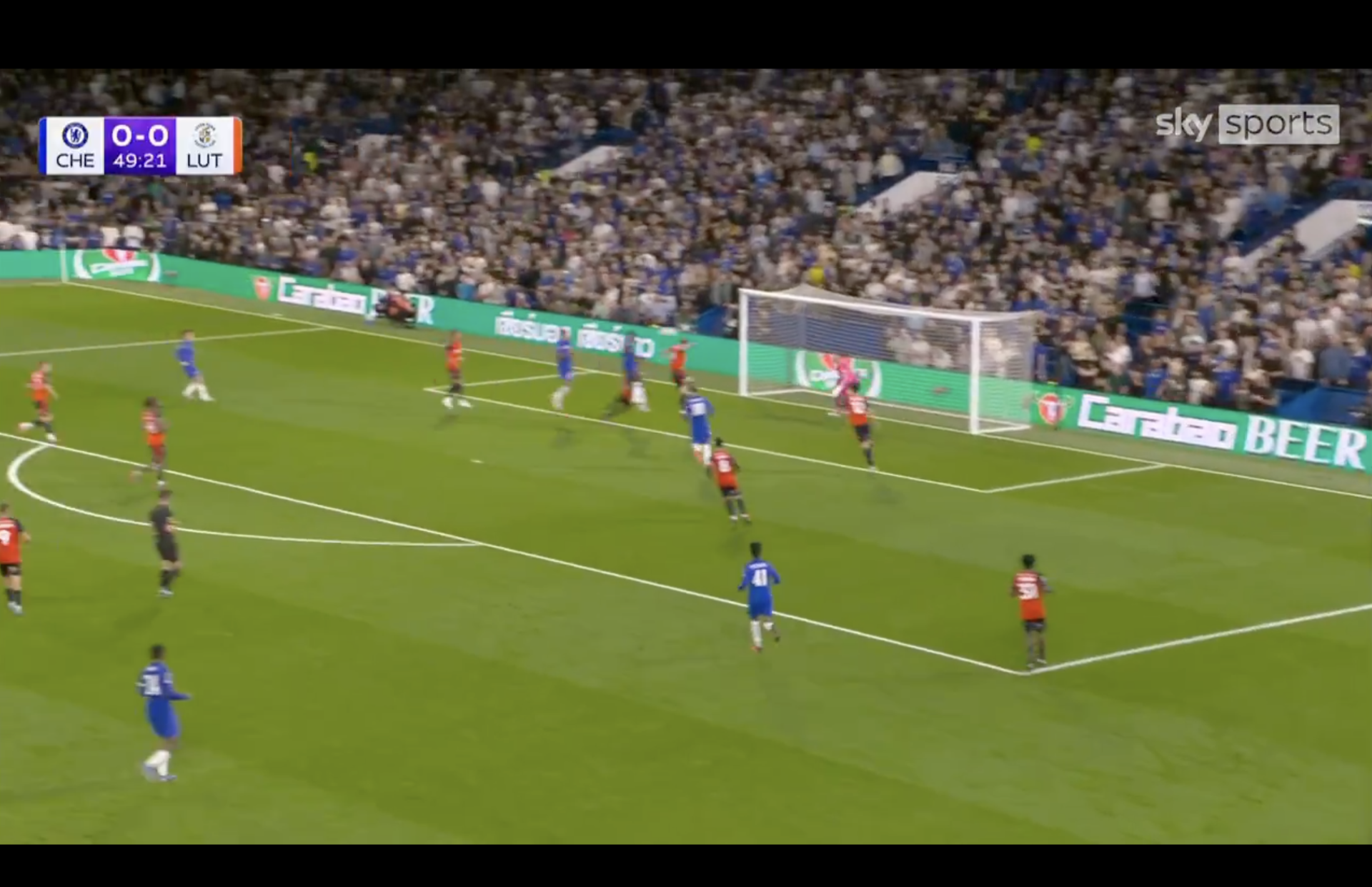 Danny Welbeck heads in a goal