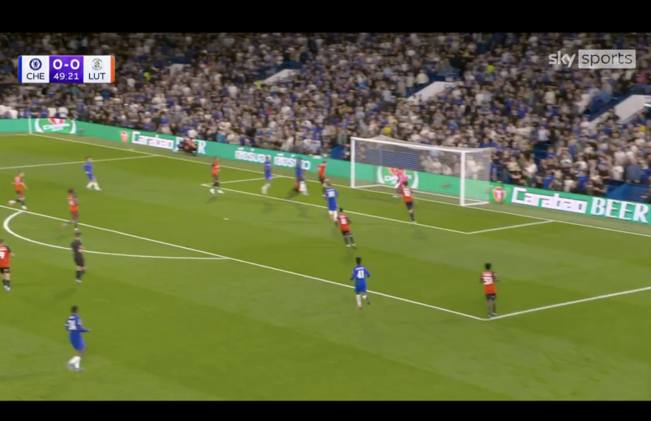 Danny Welbeck heads in a goal