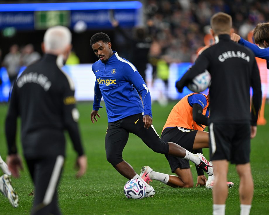 Jorrel Hato in preseason training