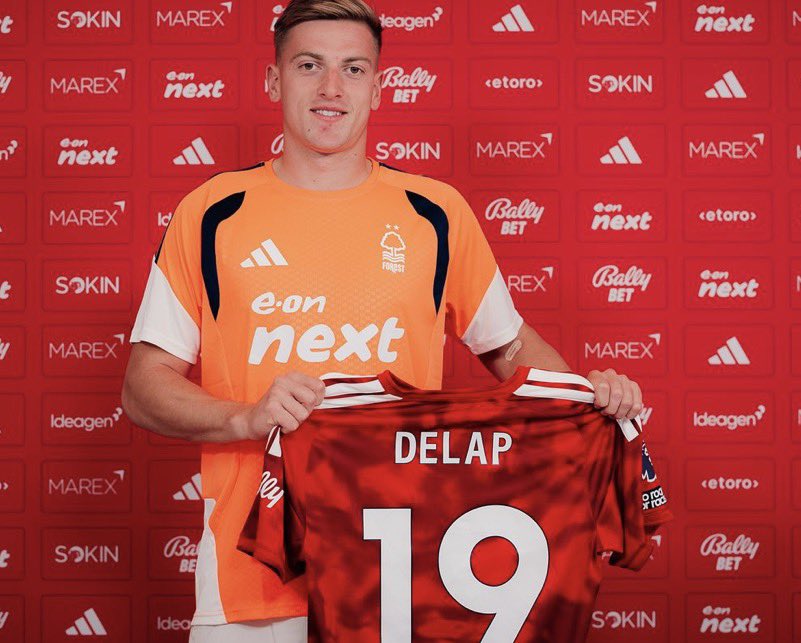 Liam Delap signs for Nottingham Forest