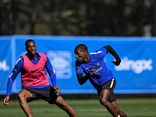 Nicolas Jackson in preseason