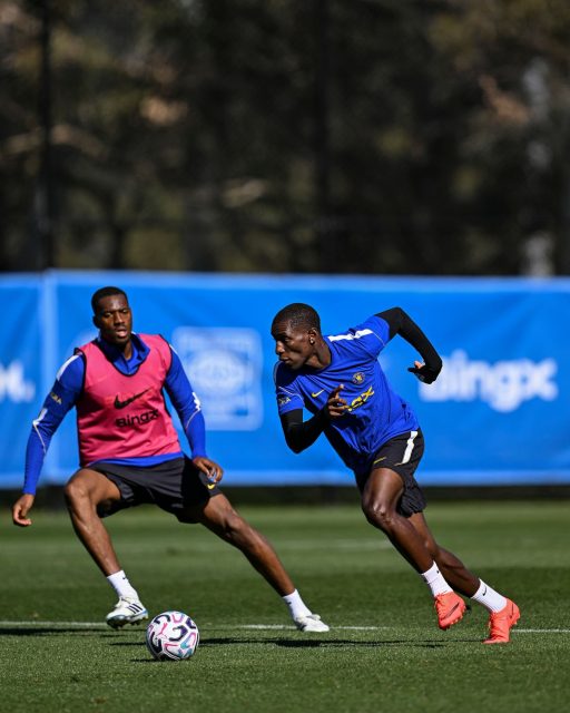 Nicolas Jackson in preseason