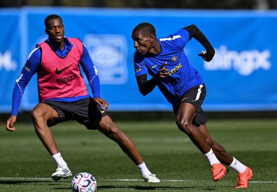 Nicolas Jackson in preseason