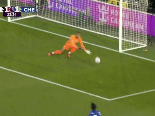 Robert Sanchez costs Chelsea at his near post
