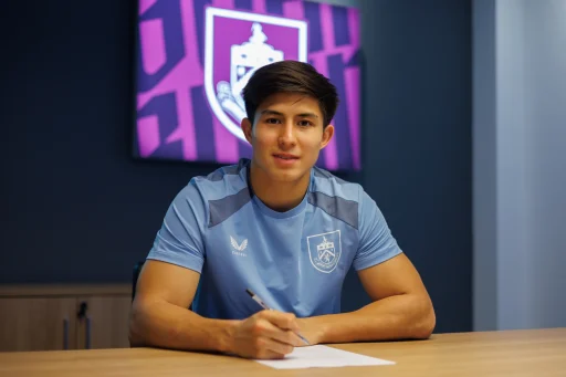Dastan Satpayev signs for Burnley.
