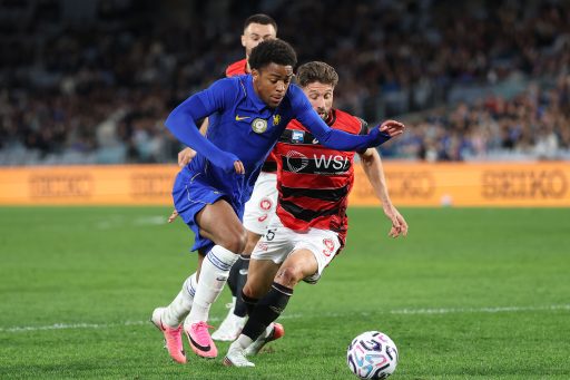 western sydney wanderers v chelsea fc sydney super cup ()
