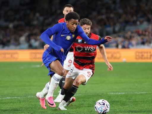 western sydney wanderers v chelsea fc sydney super cup ()