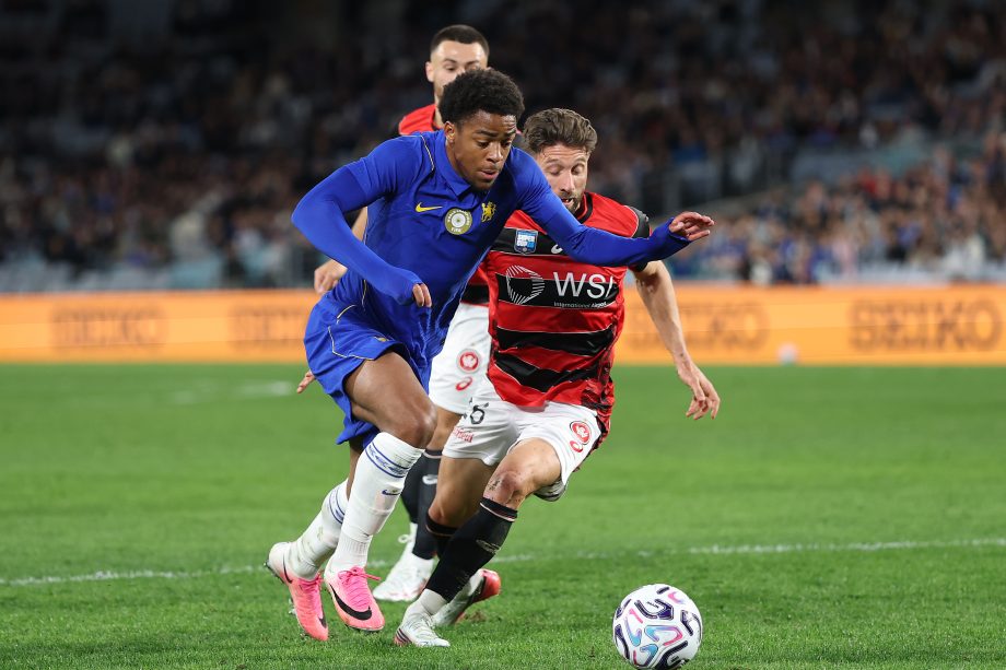 western sydney wanderers v chelsea fc sydney super cup ()