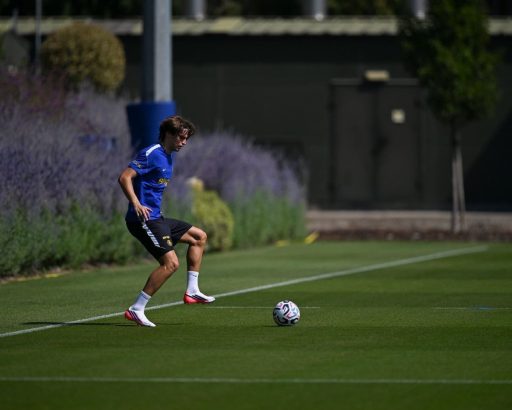 Marco Palestra back in training
