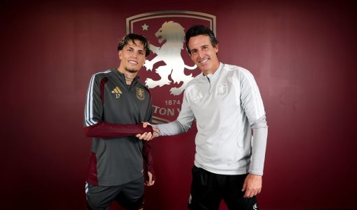 Unai Emery and Alejandro Garnacho