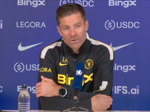 Xabi Alonso speaking about Morgan Rogers