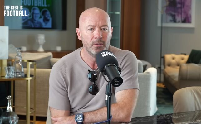 Alan Shearer on the Rest is Football podcast.