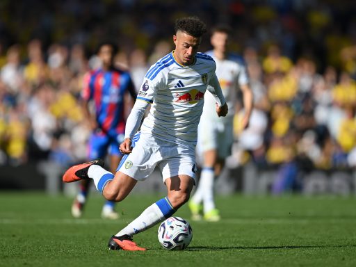 leeds united v crystal palace fc premier league