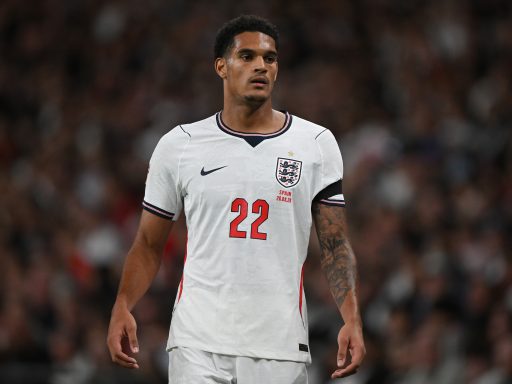 Jarell Quansah of England looks on during the UEFA Nations League 2026/27 group phase match between England and Spain